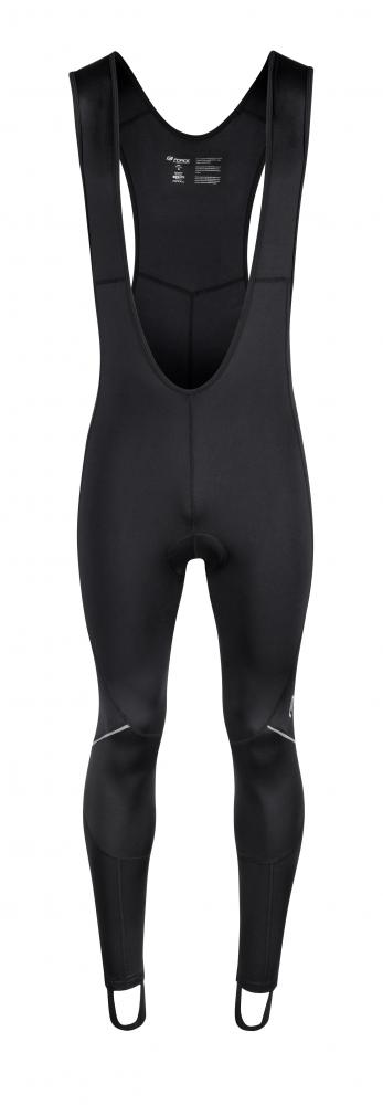 Force Z68 pánske nohavice s trakmi a vložkou čierne (M)