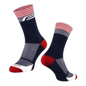 Force ponožky Streak, modro-červené
