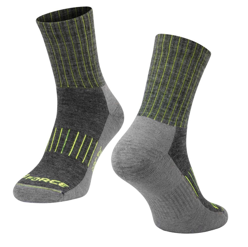 Force Arctic ponožky šedé/fluo 