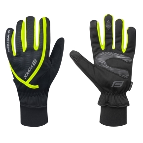 Force zimné rukavice ULTRA TECH čierno-žlté