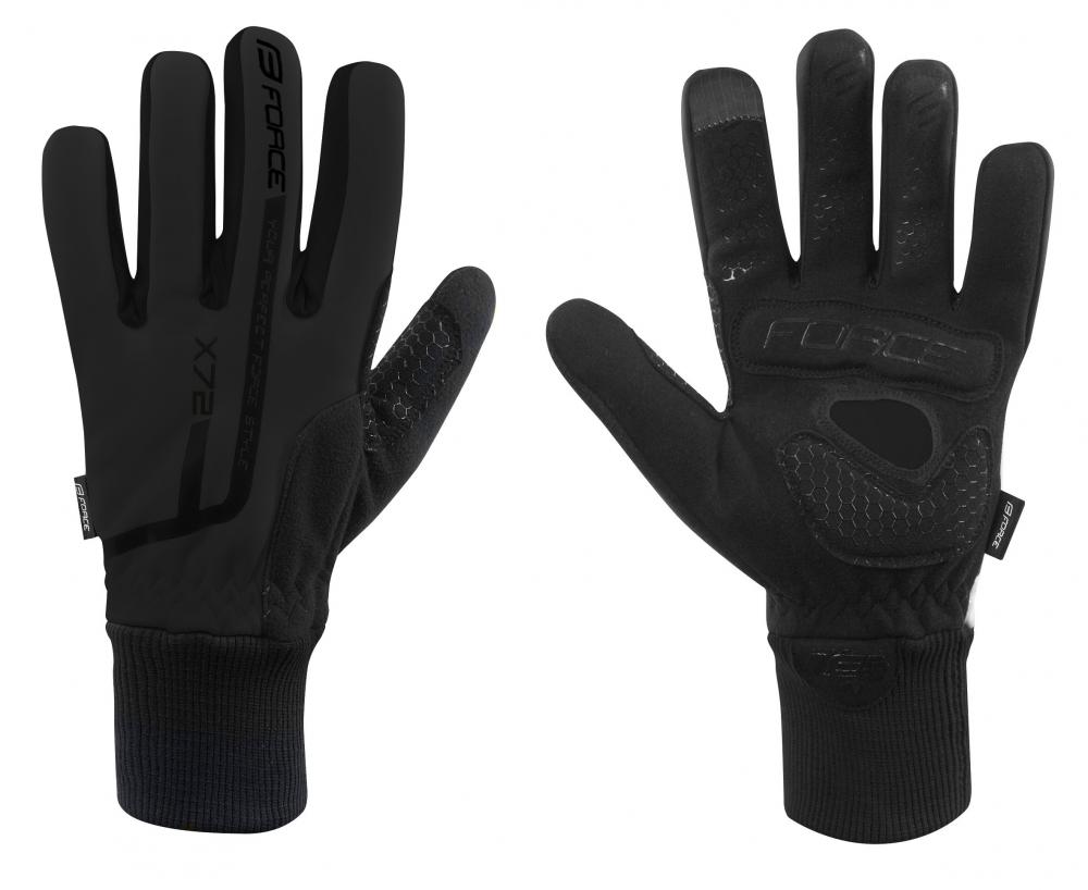 Force X72 zimné rukavice čierna 