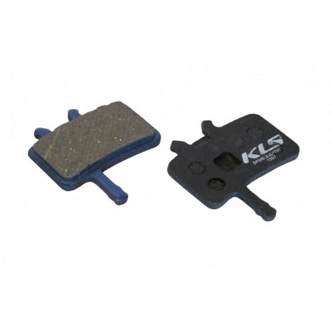 Brzdové platničky KLS D-02, organické (pár)