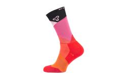 Ponožky CTM Spektrum 20, červená, 43-47