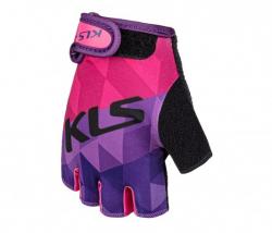 Rukavice KLS YOGI short, purple, S