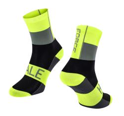 Force Hale ponožky fluo/èierna/sivá