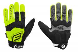 FORCE rukavice MTB AUTONOMY, ierno-lt L