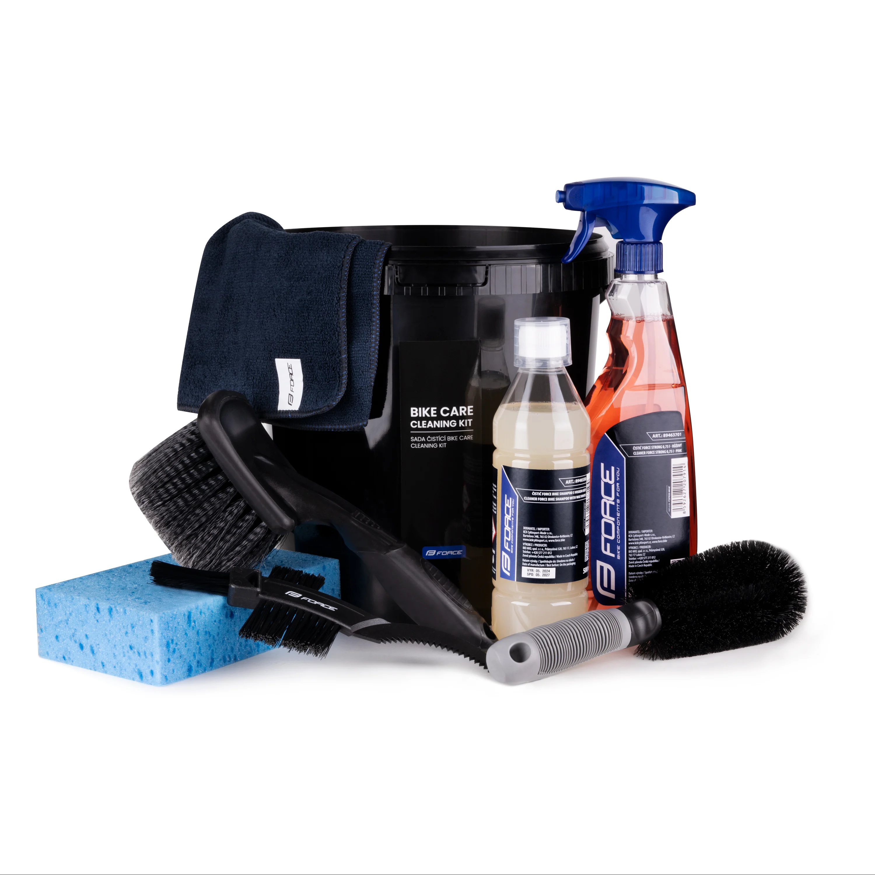 FORCE Bike Care Cleaning Kit �istiaca sada, 500 ml